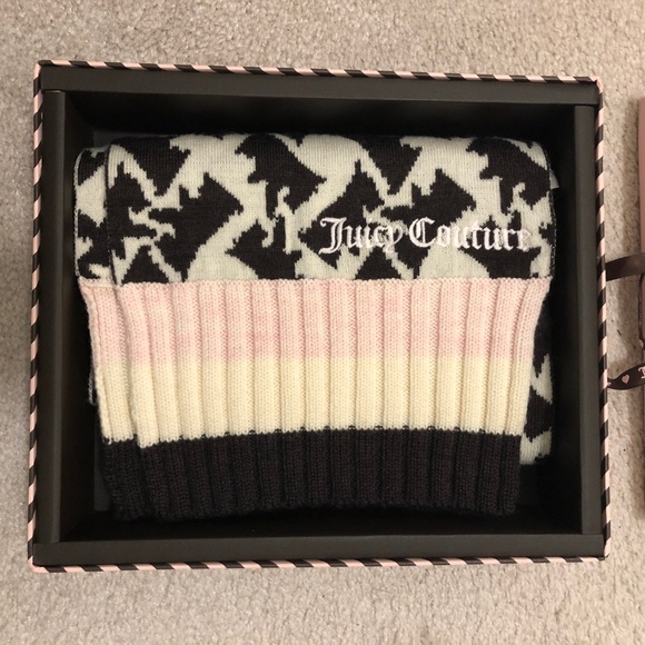 Juicy Couture 2 Piece Scarf and Hat Set - Picture 4 of 14